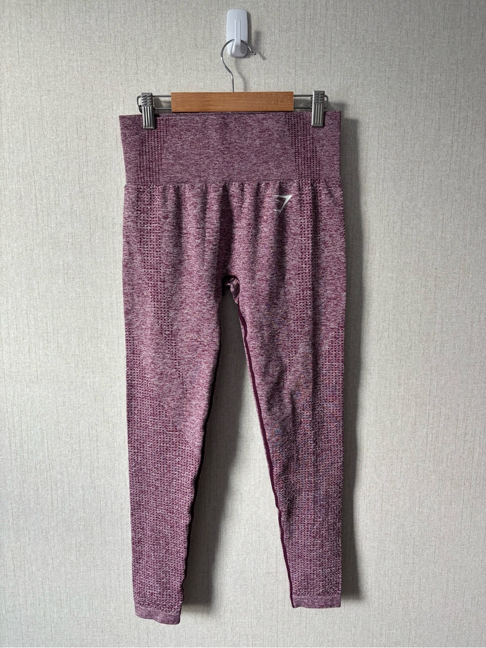 Gymshark Kids Seamless High-Waist Leggings - Mauve Pink